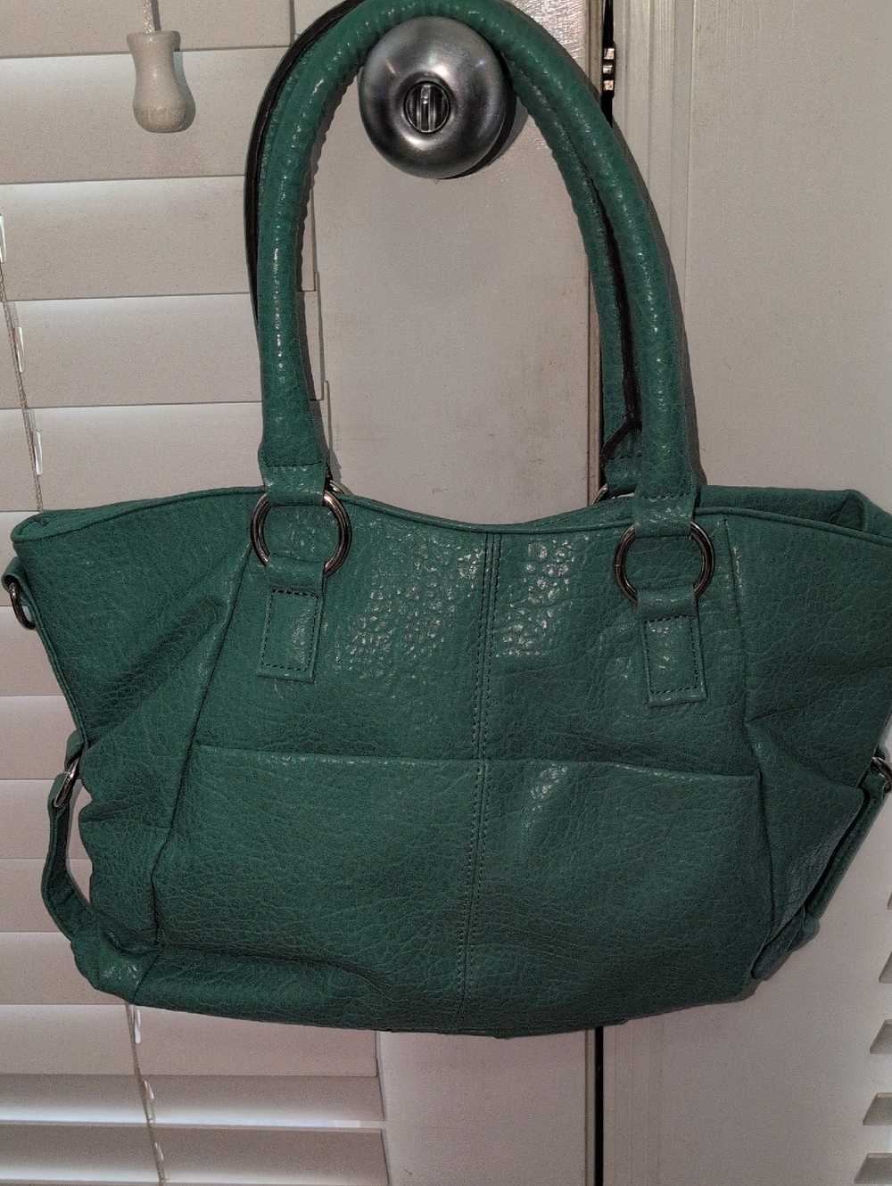 Mondani Teal Green Shoulder Bag